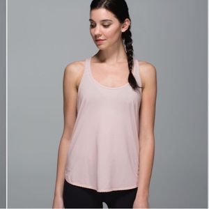 Lululemon 105F Singlet Light Pink